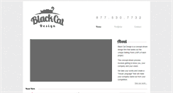 Desktop Screenshot of blackcatdesign.biz